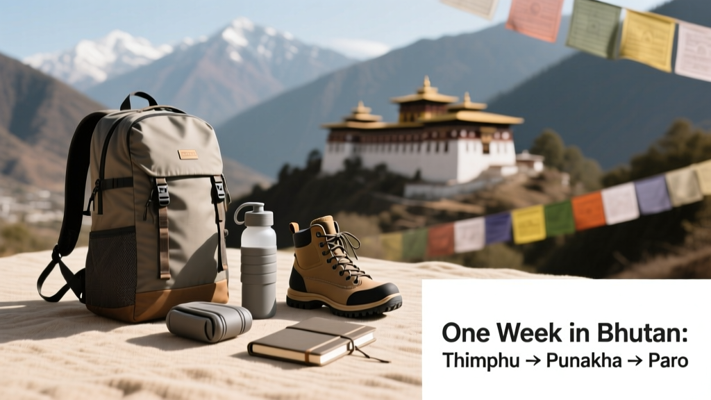 One Week in Bhutan: A Realistic, Gear-Optimized Itinerary Through Thimphu, Punakha, and Paro