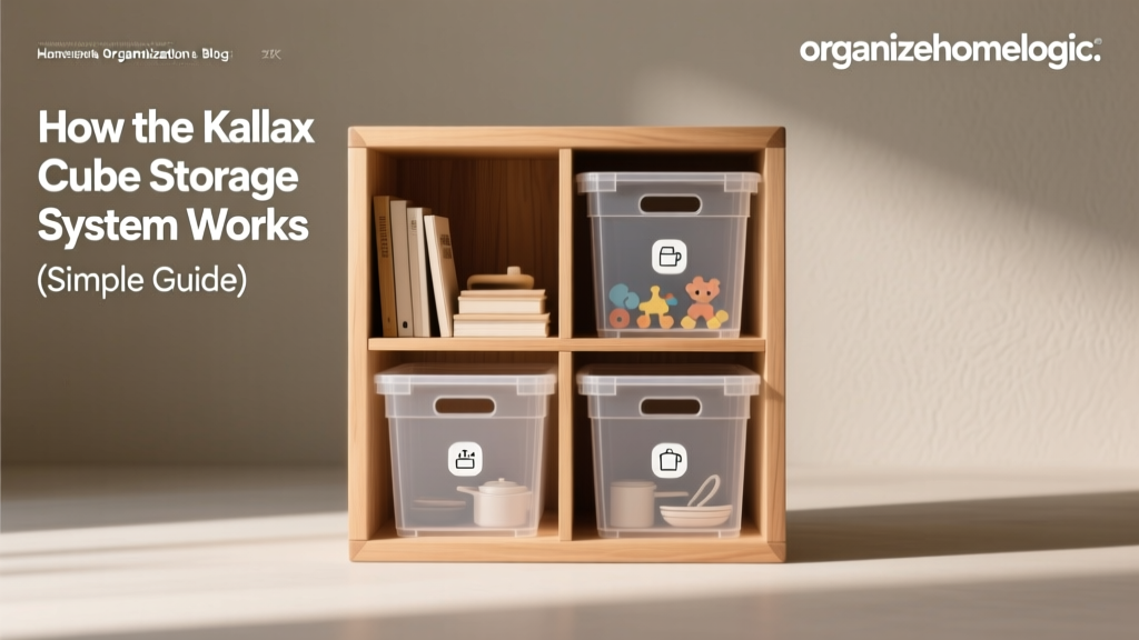 How the Kallax Cube Storage System Works (Simple Guide)