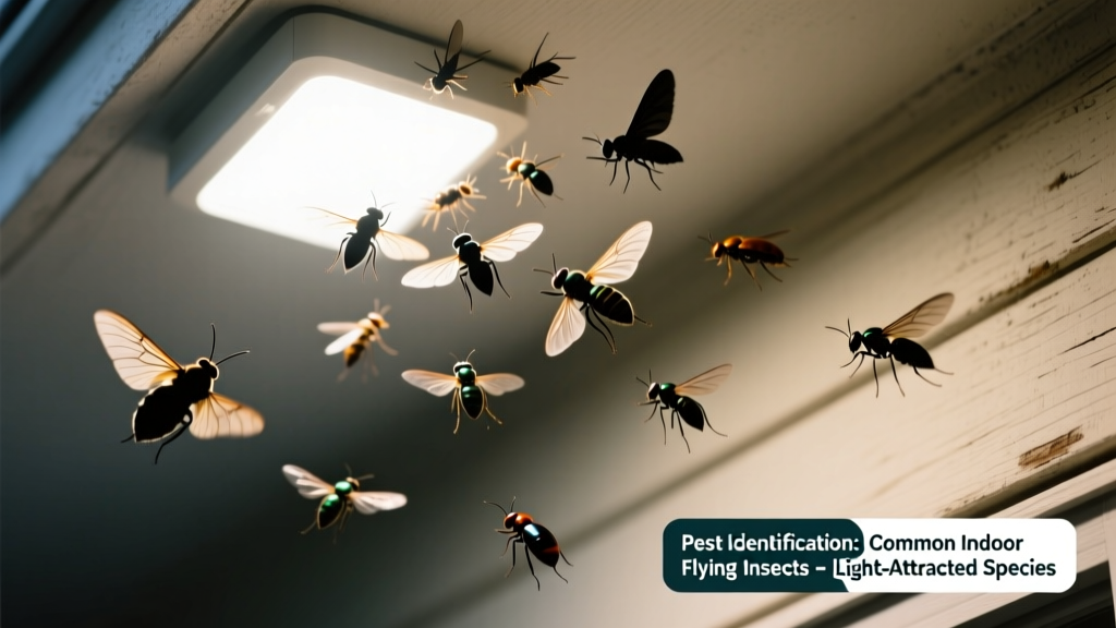 Flying Insects Around Lights: What Pest Is It?