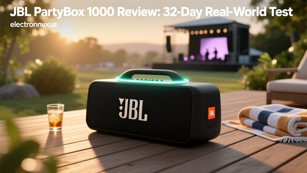 JBL Partybox 1000 Review: 32-Day Real-World Test