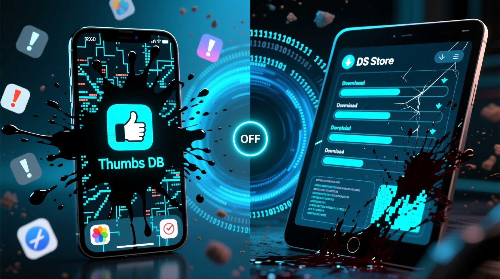 dual os annoyances turn off thumbs db and ds store