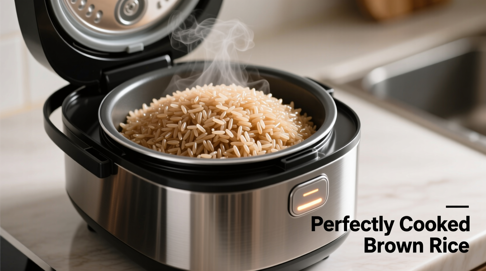 Brauner Reis im Reiskocher: Perfekt kochen in 5 Schritten