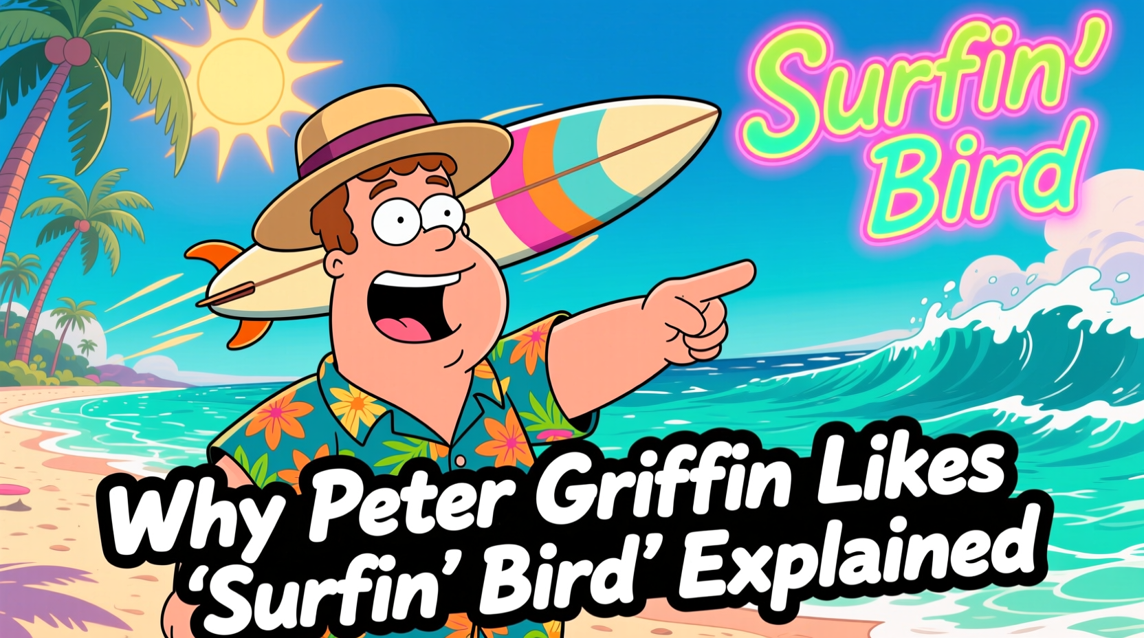 why does peter griffin like surfin bird