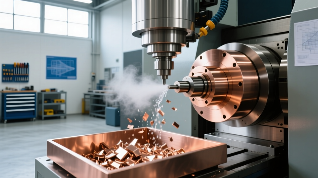 Machine Maintenance for Aerospace Copper CNC Machining Services