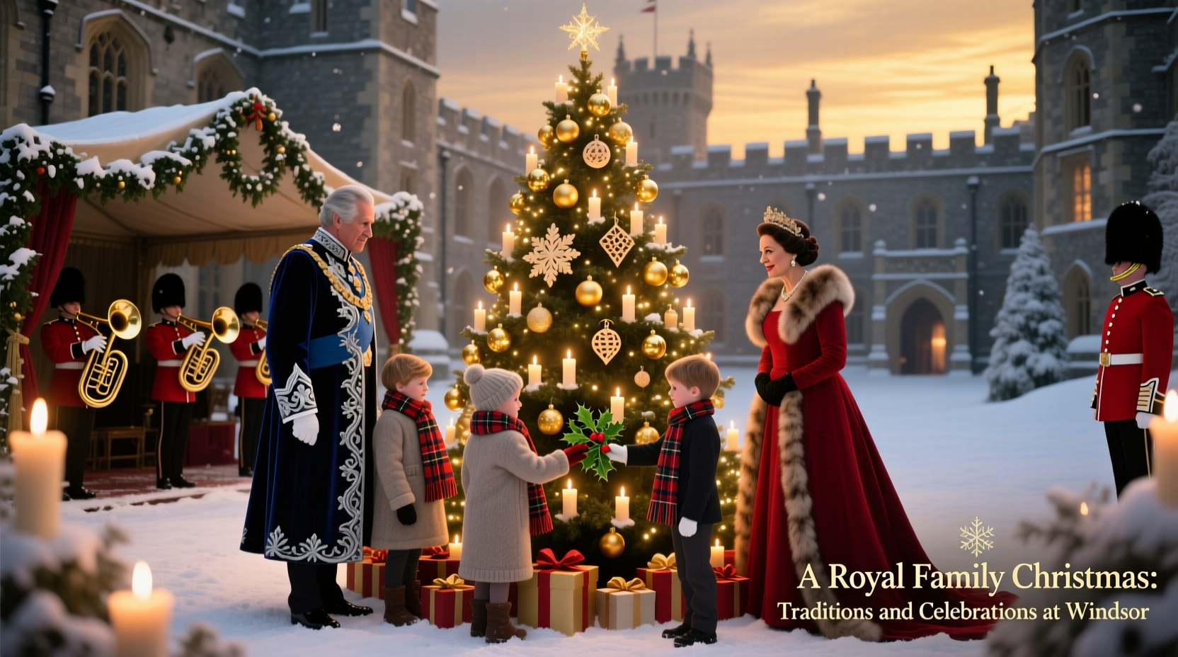 a royal family christmas