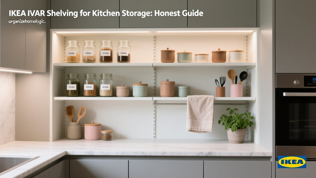 IKEA IVAR Shelving for Kitchen Storage: Honest Guide