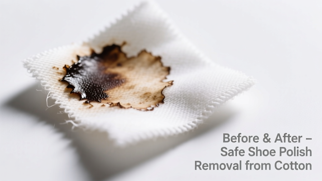 How to Remove Shoe Polish from Cotton Fabric Safely