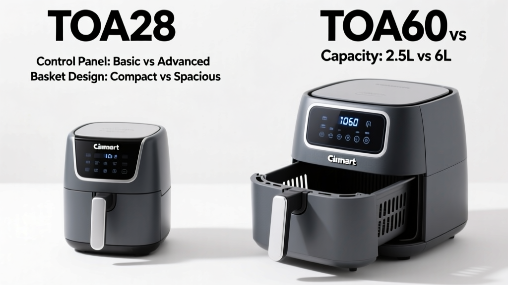 Cuisinart TOA-28 vs TOA-60: Which Air Fryer Wins?