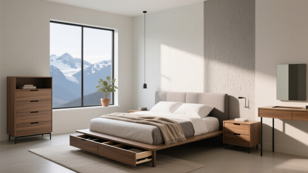 A America Glacier Point Bedroom Set with Storage (2026)