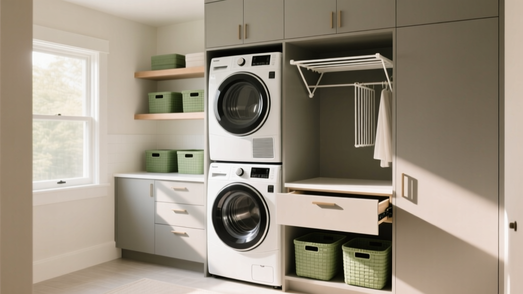 Washer & Dryer Storage Solutions That Actually Work