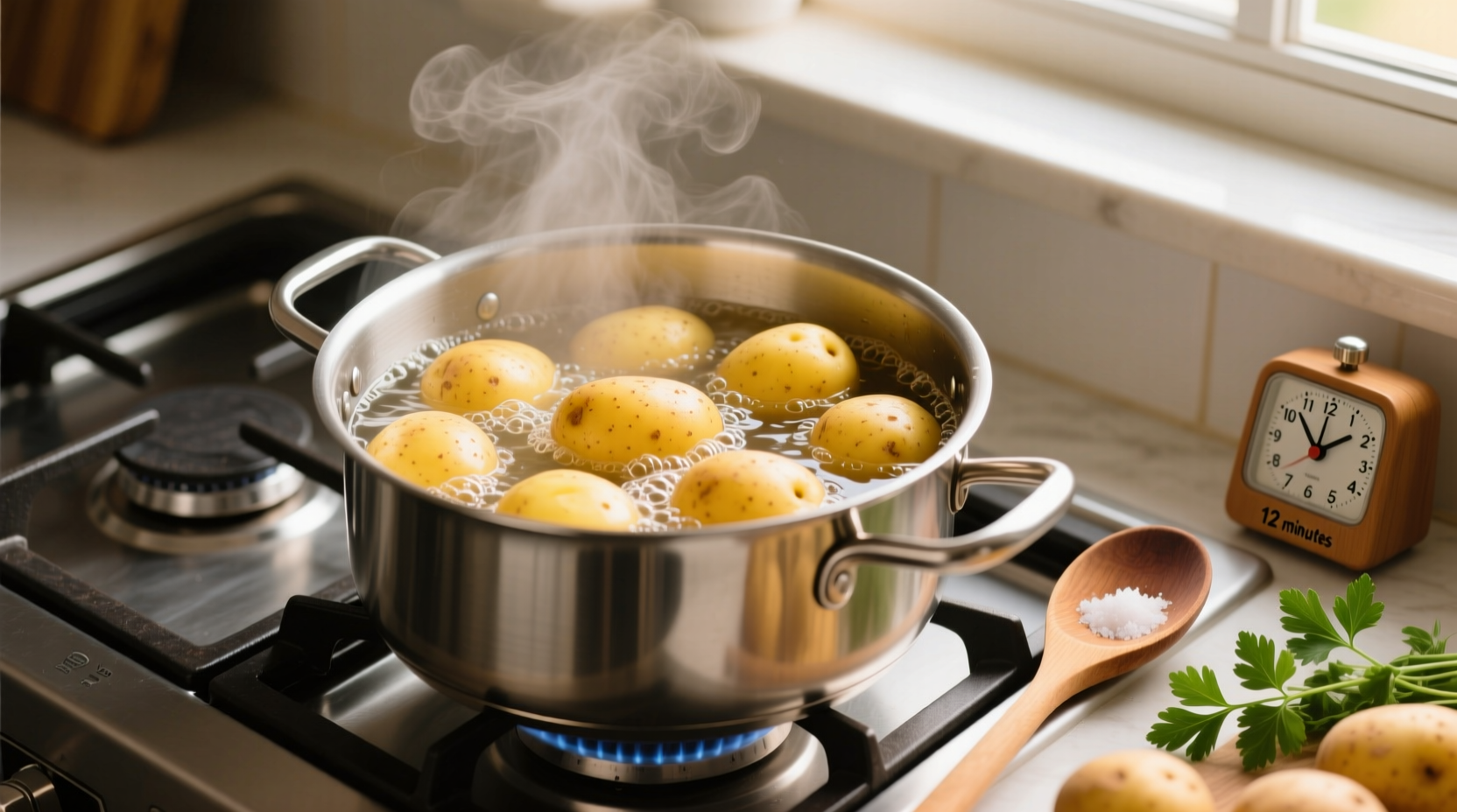 Perfect Potato Boiling Time for Potato Salad (12-15 Minutes)