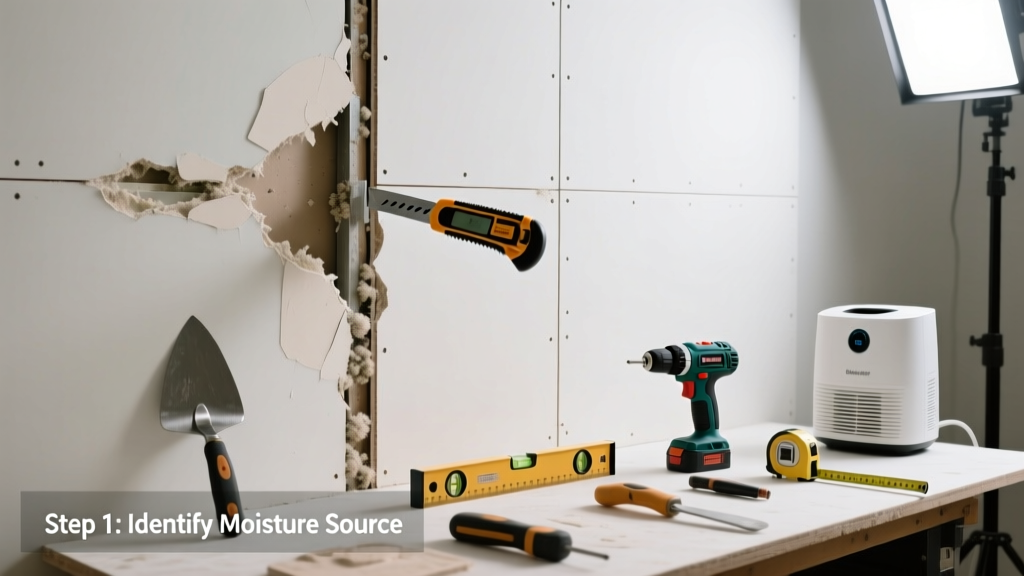 How to Fix Wet Drywall Smell: Step-by-Step Repair Guide