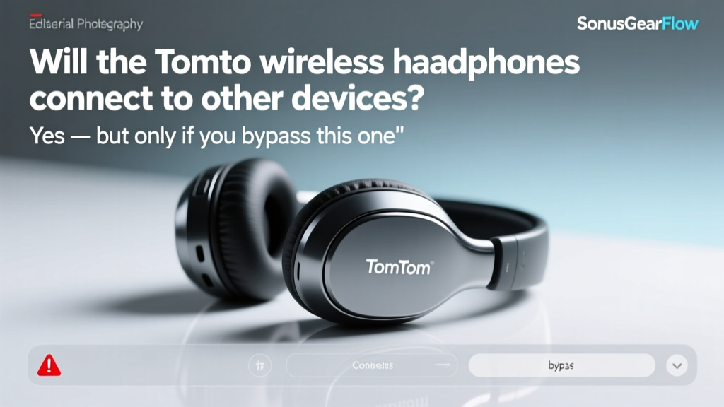 TomTom Wireless Headphones: Multi-Device Pairing (2026)