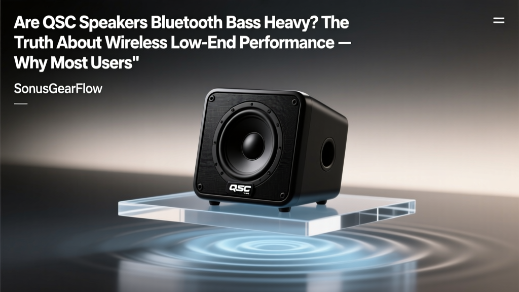 QSC Speakers Bluetooth Bass Heavy? Truth Revealed