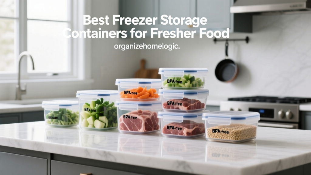 Best Freezer Storage Containers for Fresher Food