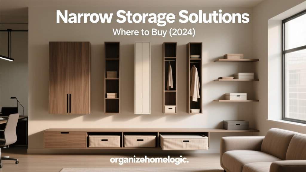 Narrow Storage Solutions: Where to Buy (2024)