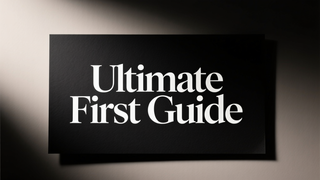The Ultimate First Guide to Building a Sustainable, Evidence-Based Health Foundation