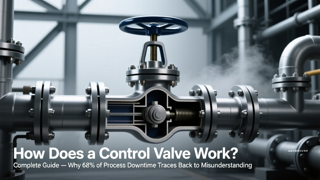 How Control Valves Work: Fix 68% of Downtime in 4 Phases
