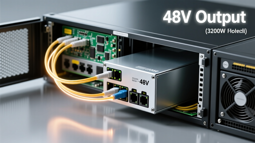 3200 W 3-Phase Power Supply Series Adds 48 V Model: Engineering Advancements for Telecom and Edge Infrastructure