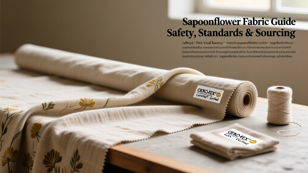 Sapoonflower Fabric Guide: Safety, Standards & Sourcing
