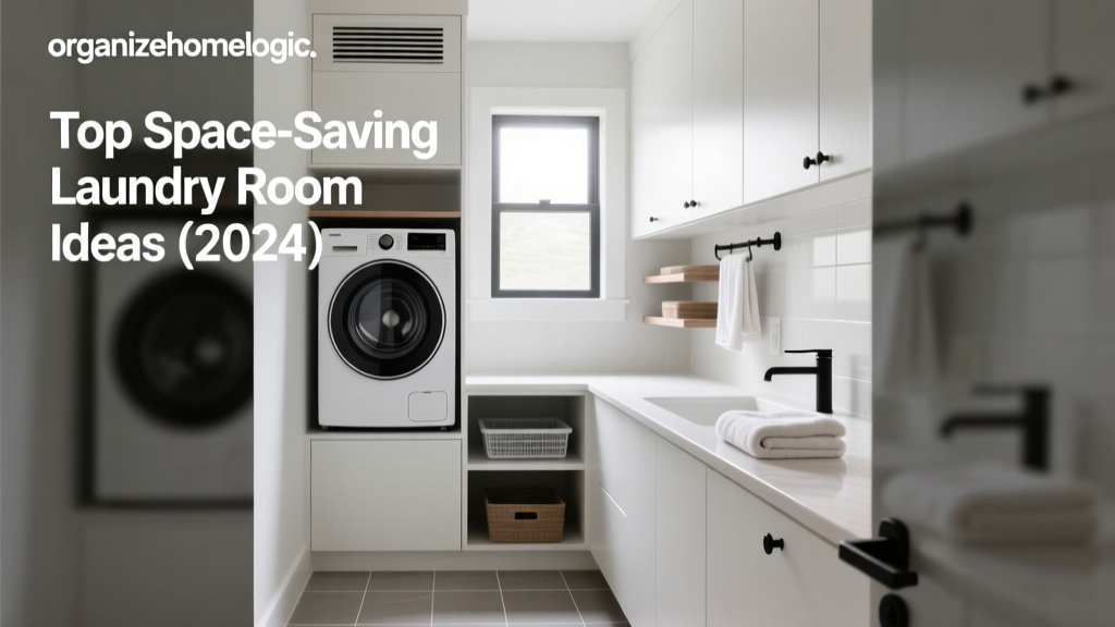 Top Space-Saving Laundry Room Ideas (2024)