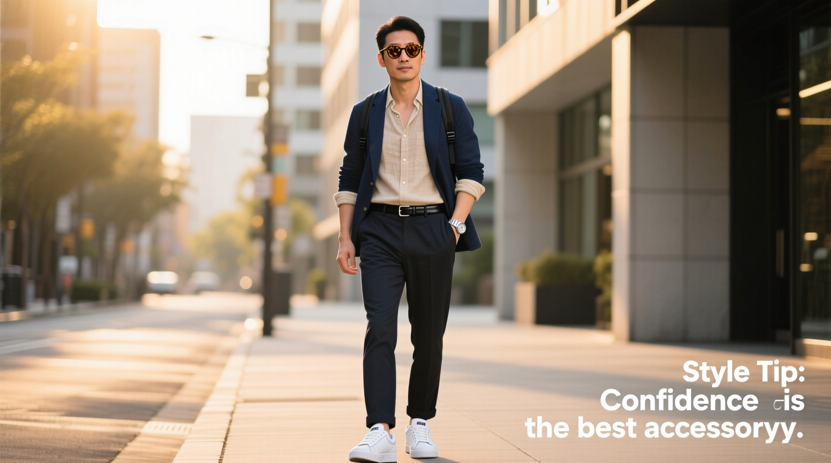 how to style dad sneakers without looking like a tourist