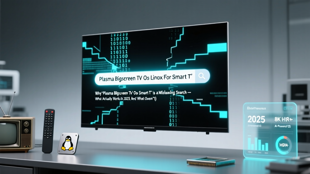 Why 'Plasma Bigscreen Tv Os Linux For Smart T' Is a Misleading Search — What Actually Works in 2025 (And What Doesn’t)