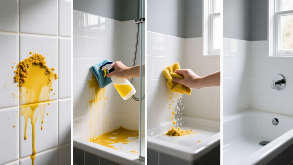 Best Proven Method: How to Get Mustard Out of Shower