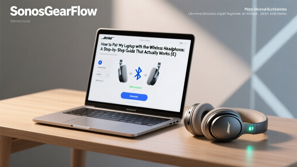 How to Pair Bose Wireless Headphones with Laptop
