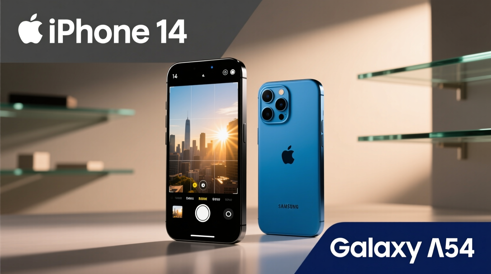 iphone 14 vs samsung a54 is apple still king for mid range users