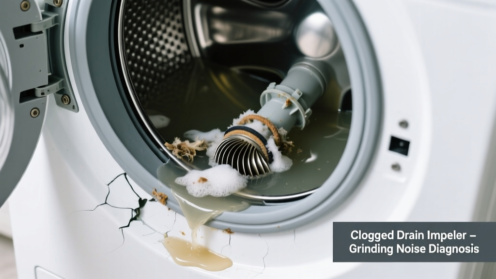Laundry Tub Clogged Making Grinding Noise: Quick Diagnosis