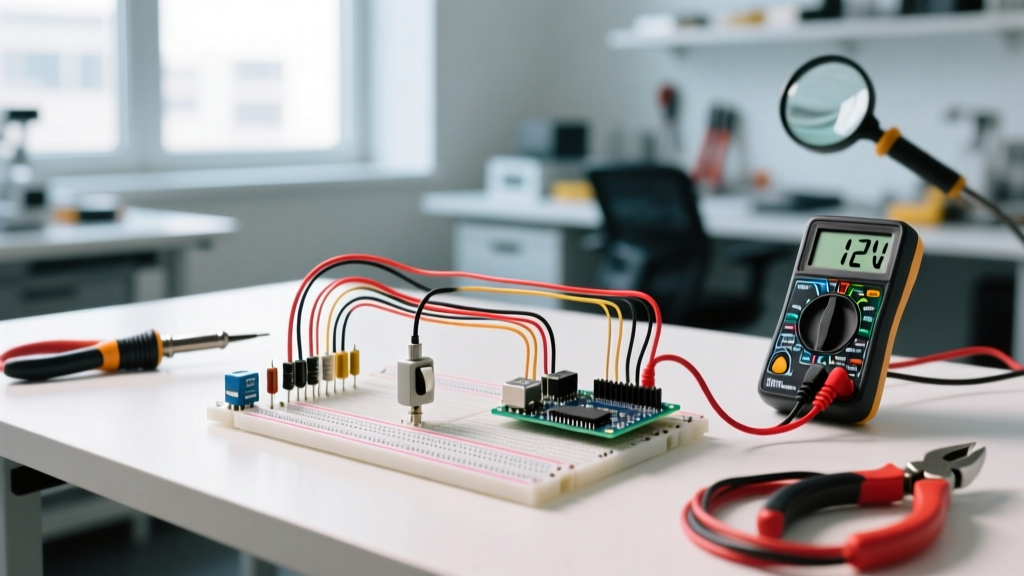 Designing a 12V DC Circuit with Switch Control: Topology and Sizing