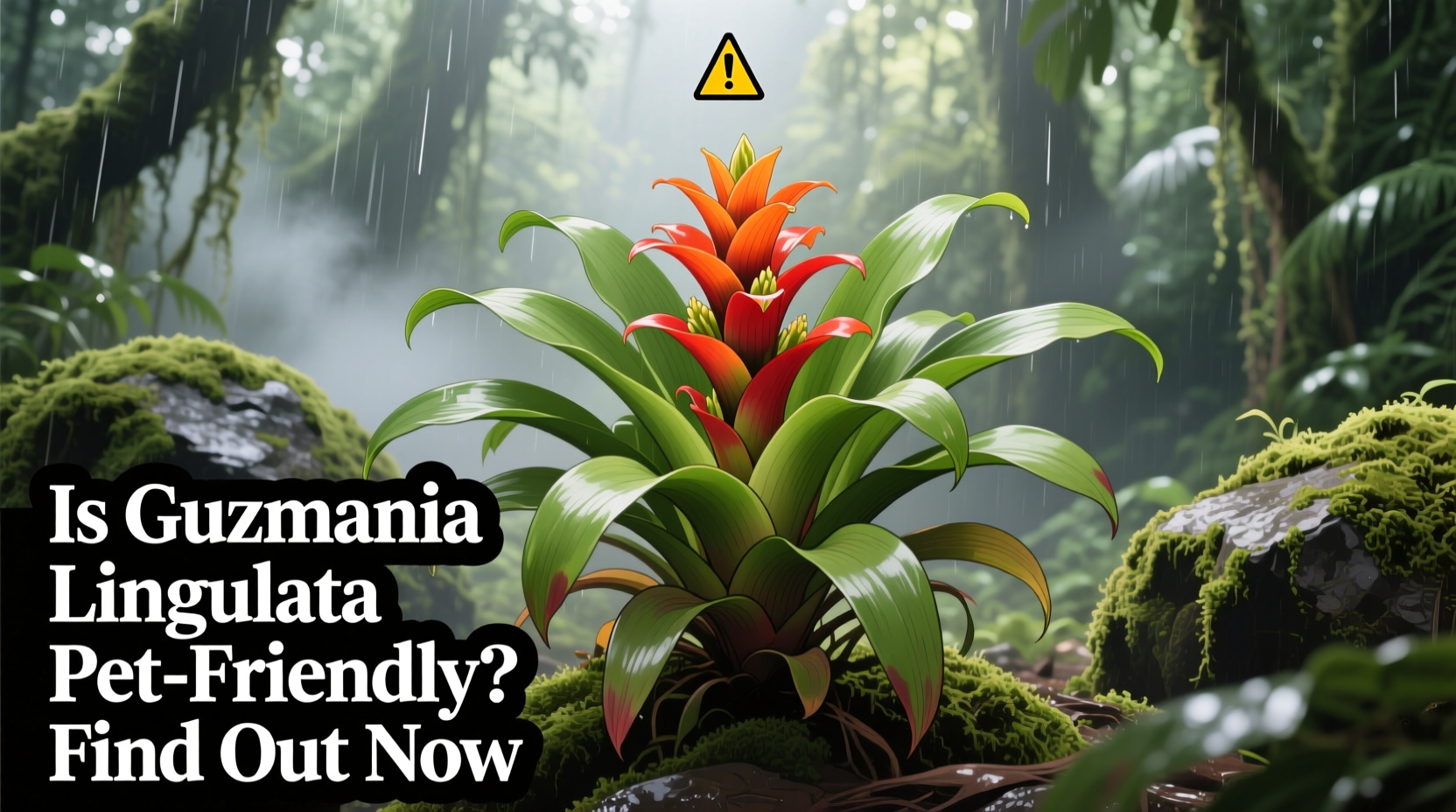 Is Guzmania Lingulata Pet-Friendly? Find Out Now