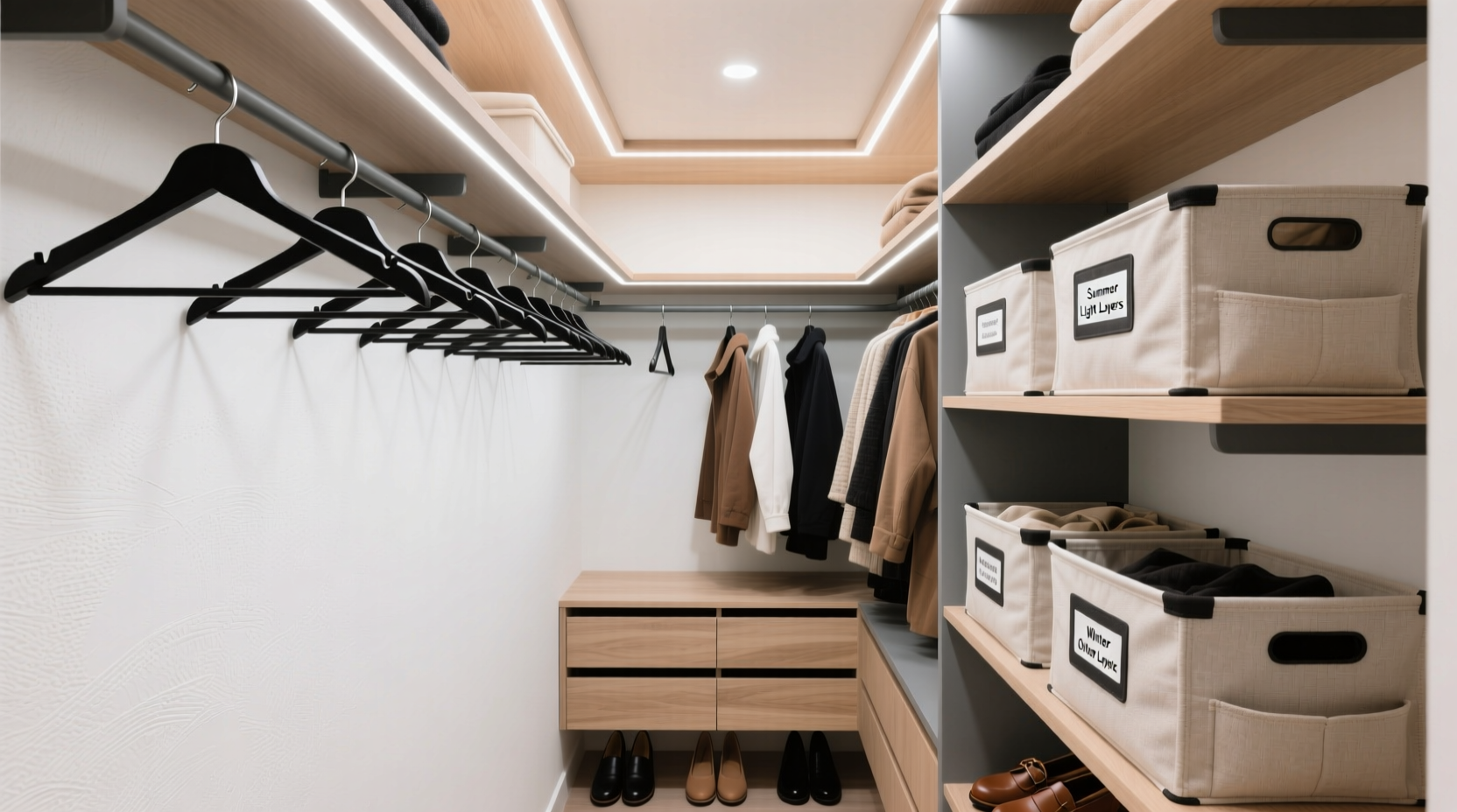 closet organization tips for tiny apartments