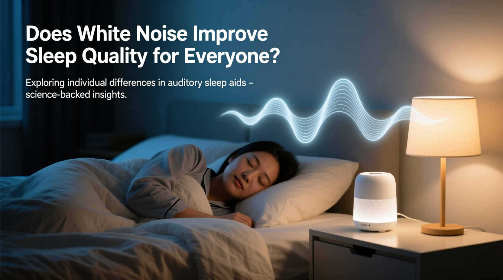 does sleeping with white noise improve sleep quality for everyone
