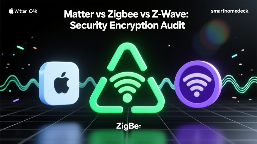 Matter vs Zigbee vs Z-Wave: Security Encryption Audit