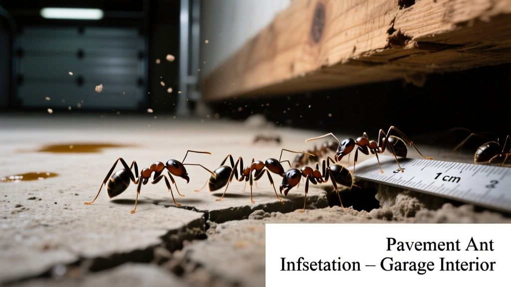 Pavement Ants in the Garage: Identification & Control