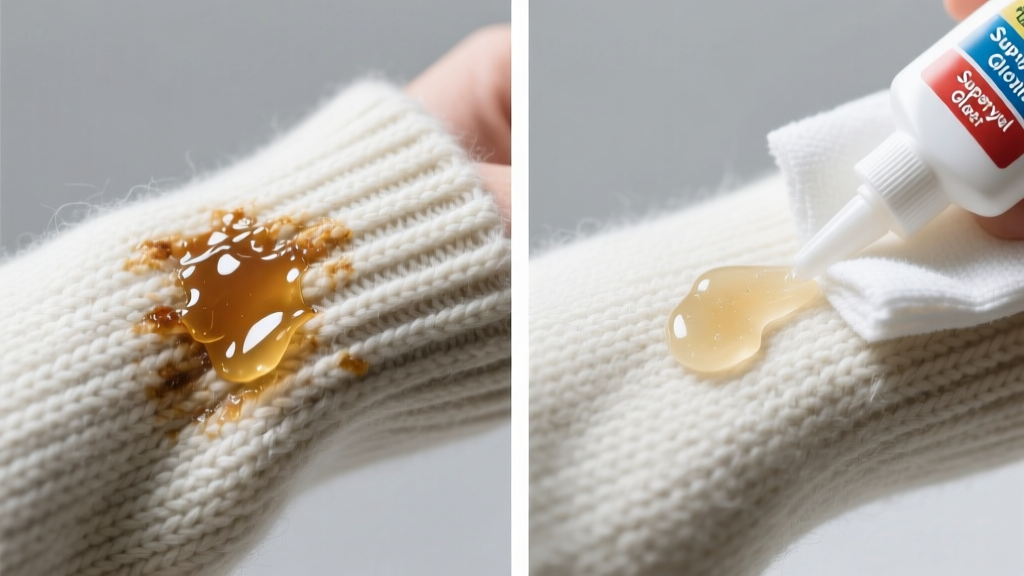 How to Remove Super Glue from Wool Safely