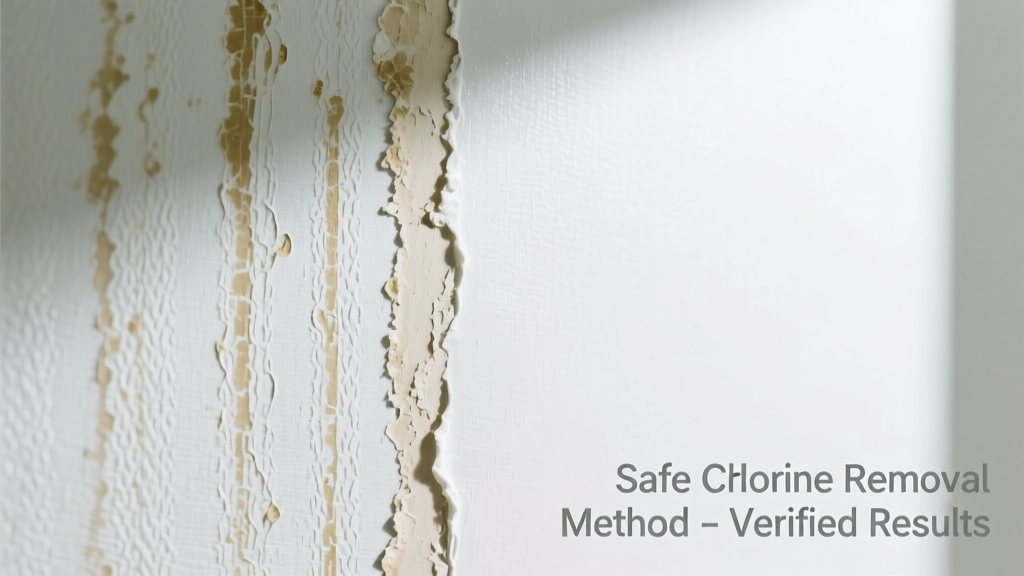 How to Remove Pool Chlorine from Wallpaper Safely
