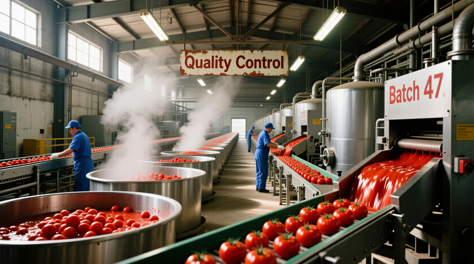 Tomato Factory Operations: Processing Science & Technology