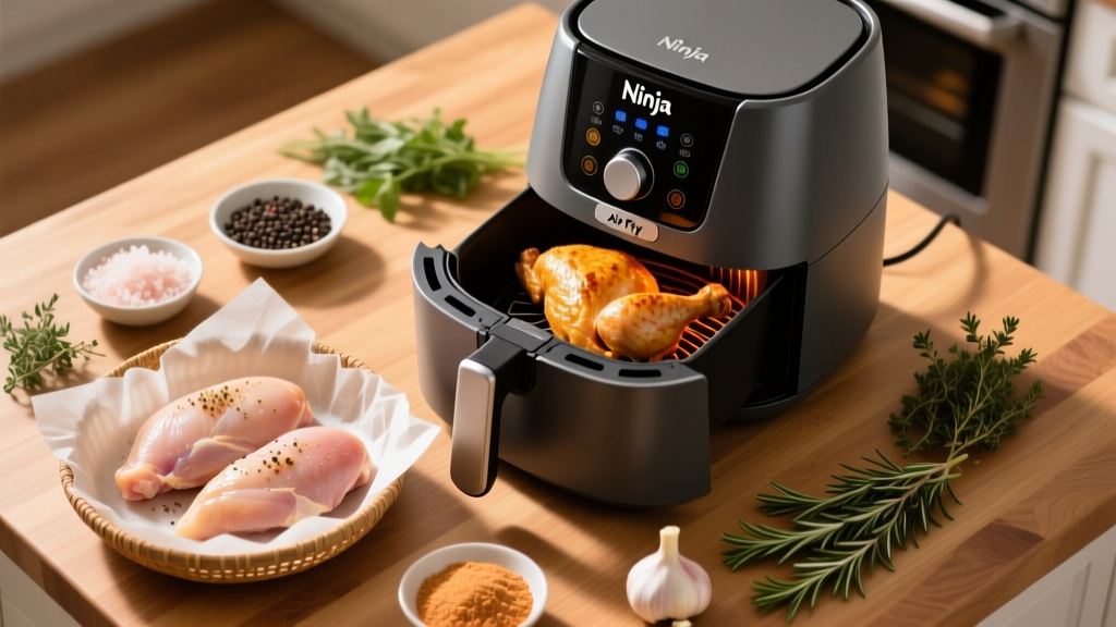 How to Air Roast Chicken Breast in a Ninja Air Fryer