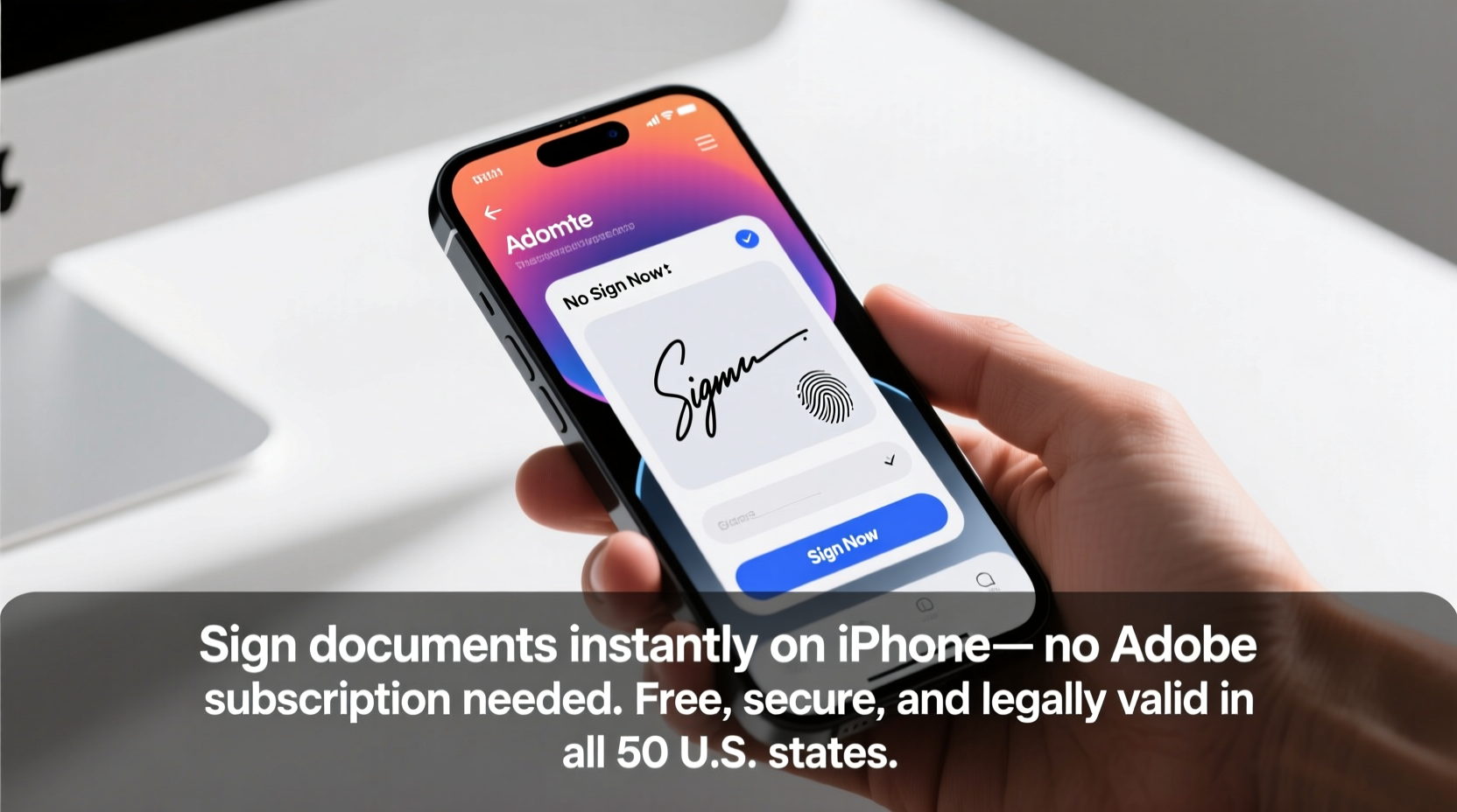 iPhone Document Signing Without Adobe