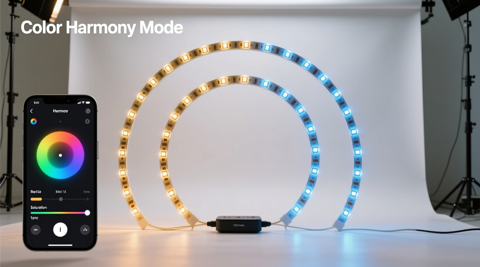 how to calibrate multiple smart christmas light strips for perfect color harmony