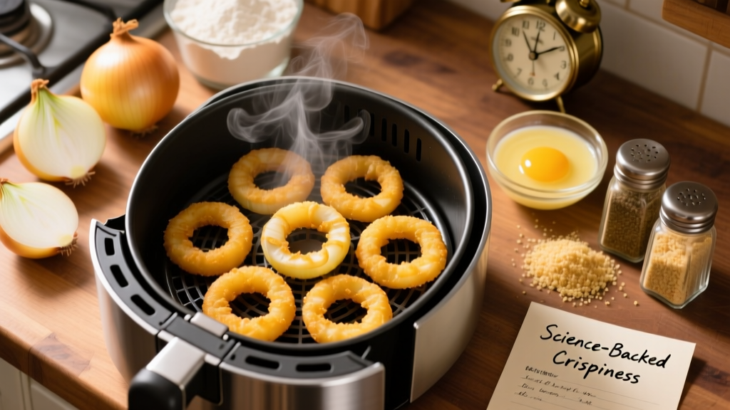 Crispy Air Fryer Onion Rings (Science-Backed!)