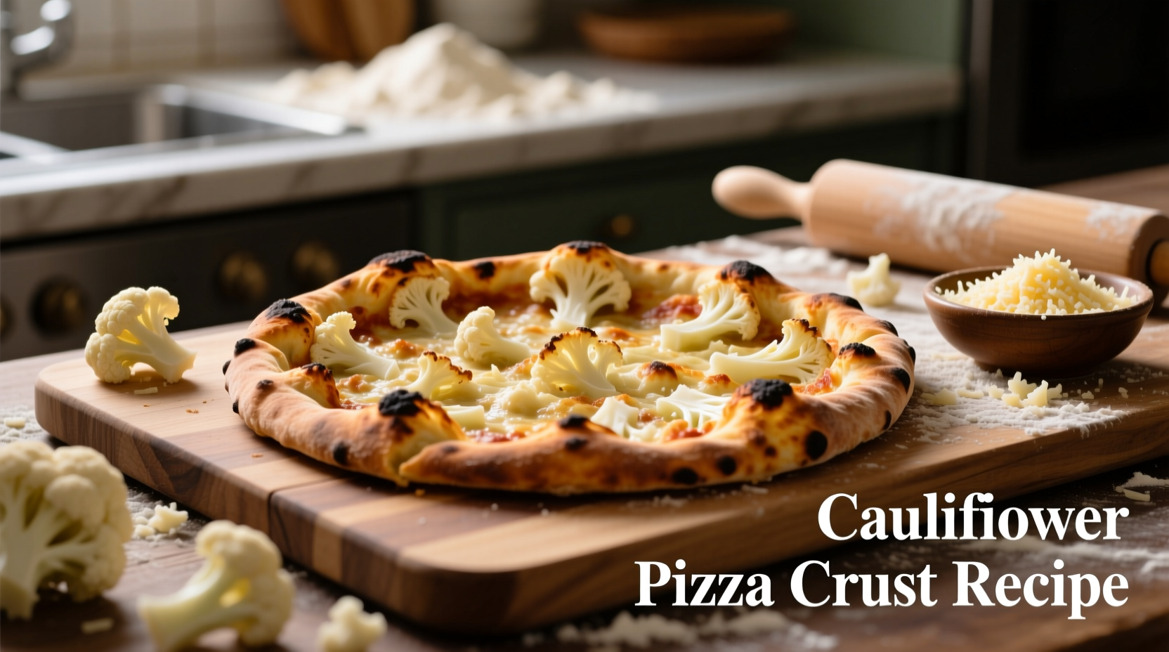 Crispy Cauliflower Pizza Crust Recipe That Actually Works