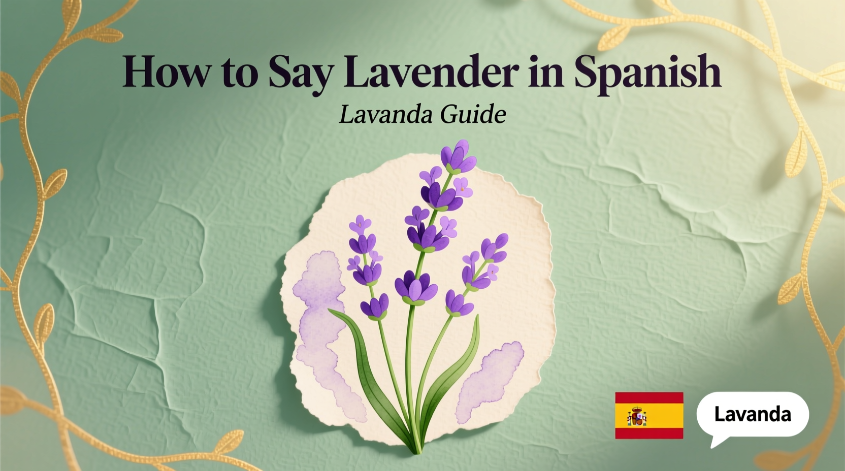 Lavender in Spanish: 5 Uses & Tips | TheHomeSprouts