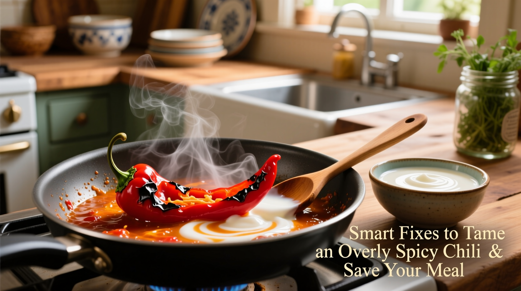 smart fixes to tame an overly spicy chili and save your meal