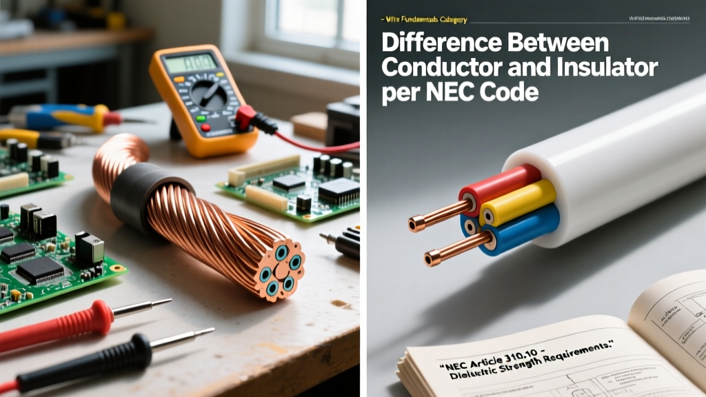 Difference Between Conductor and Insulator: NEC Code & Standards Guide