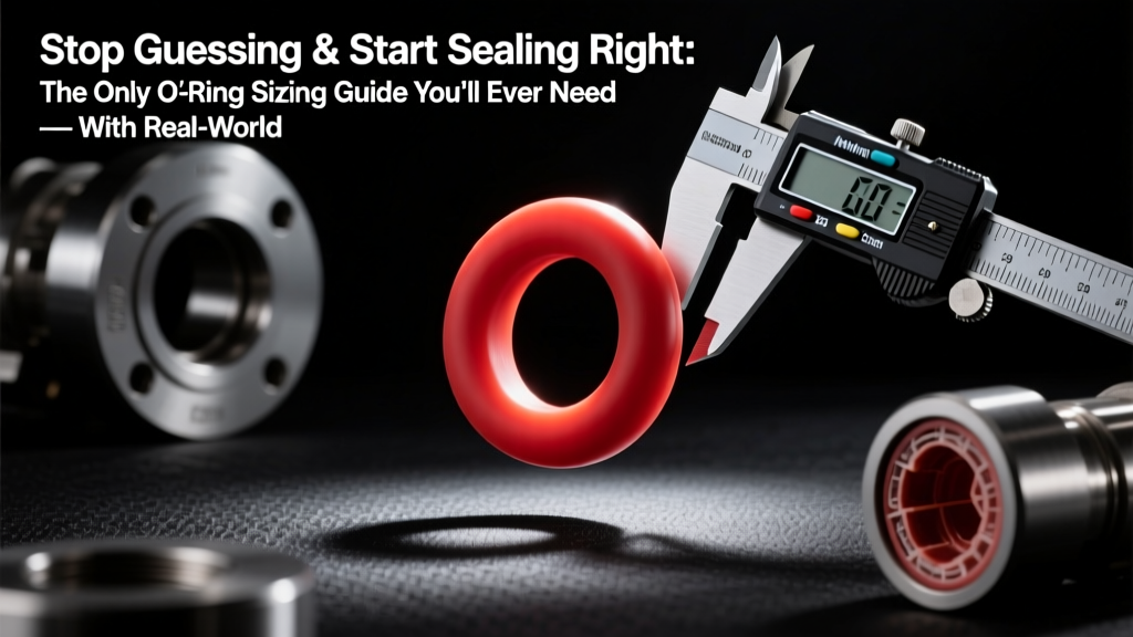 O-Ring Sizing Guide: ISO 3601 & API 682 Formulas