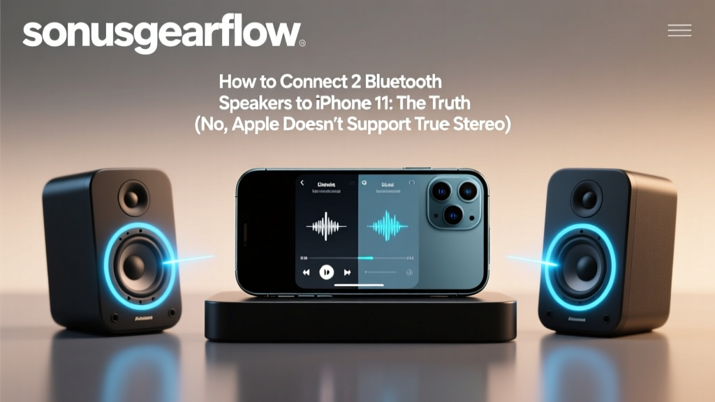Connect 2 Bluetooth Speakers to iPhone 11 (2026)